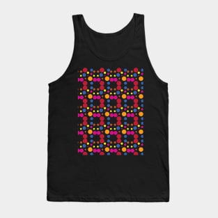 COLOURFUL CIRCULAR PATTERN Tank Top